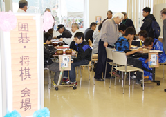 コミセン祭り　書道・陶芸・水彩画など