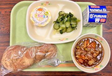 9月分の学校給食写真