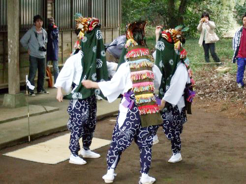 久能獅子舞1枚目