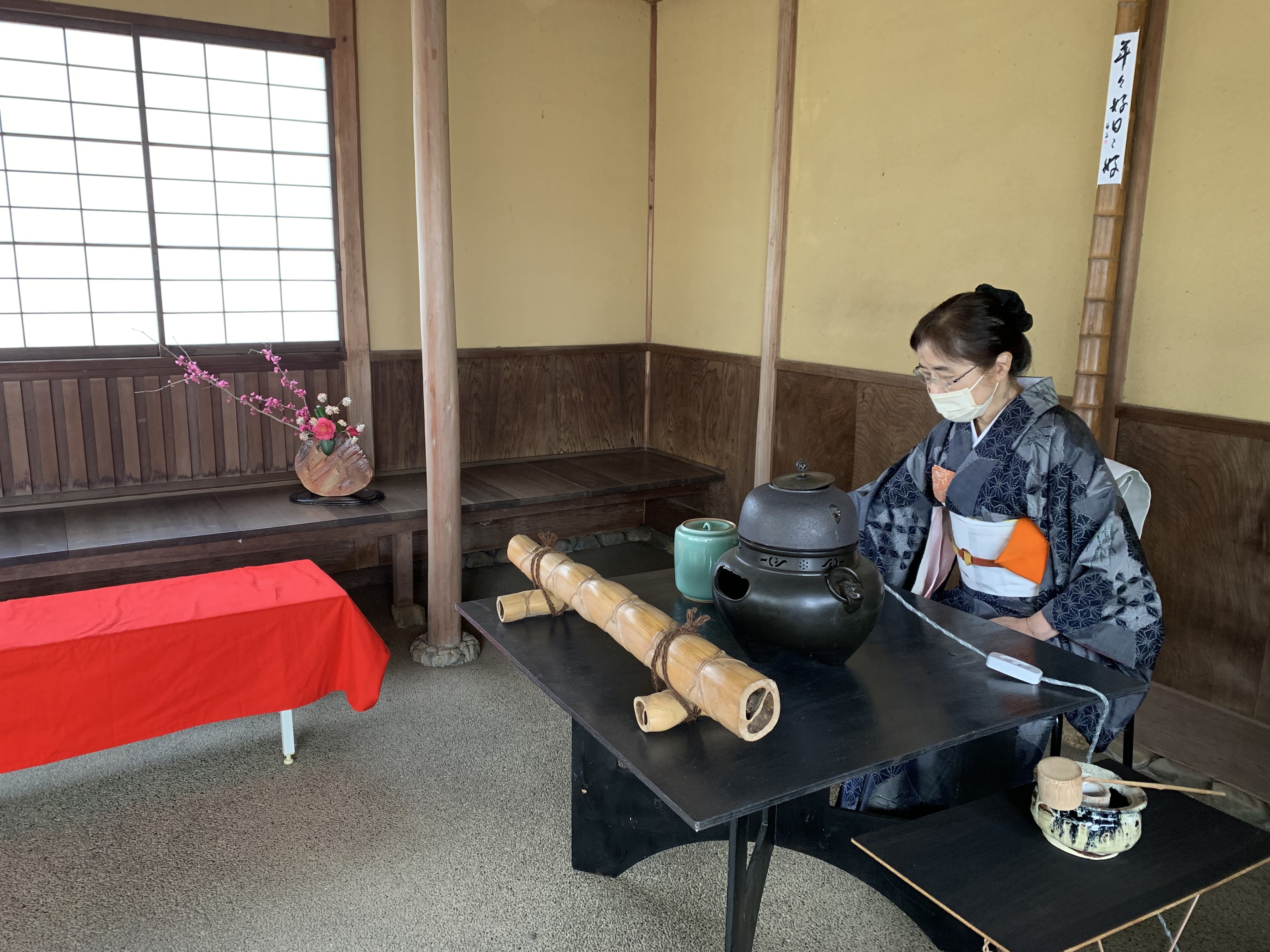 お茶会の様子