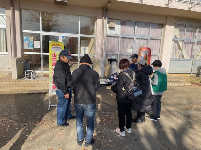 訓練会場の様子