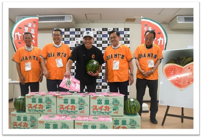 阿部監督と記念撮影