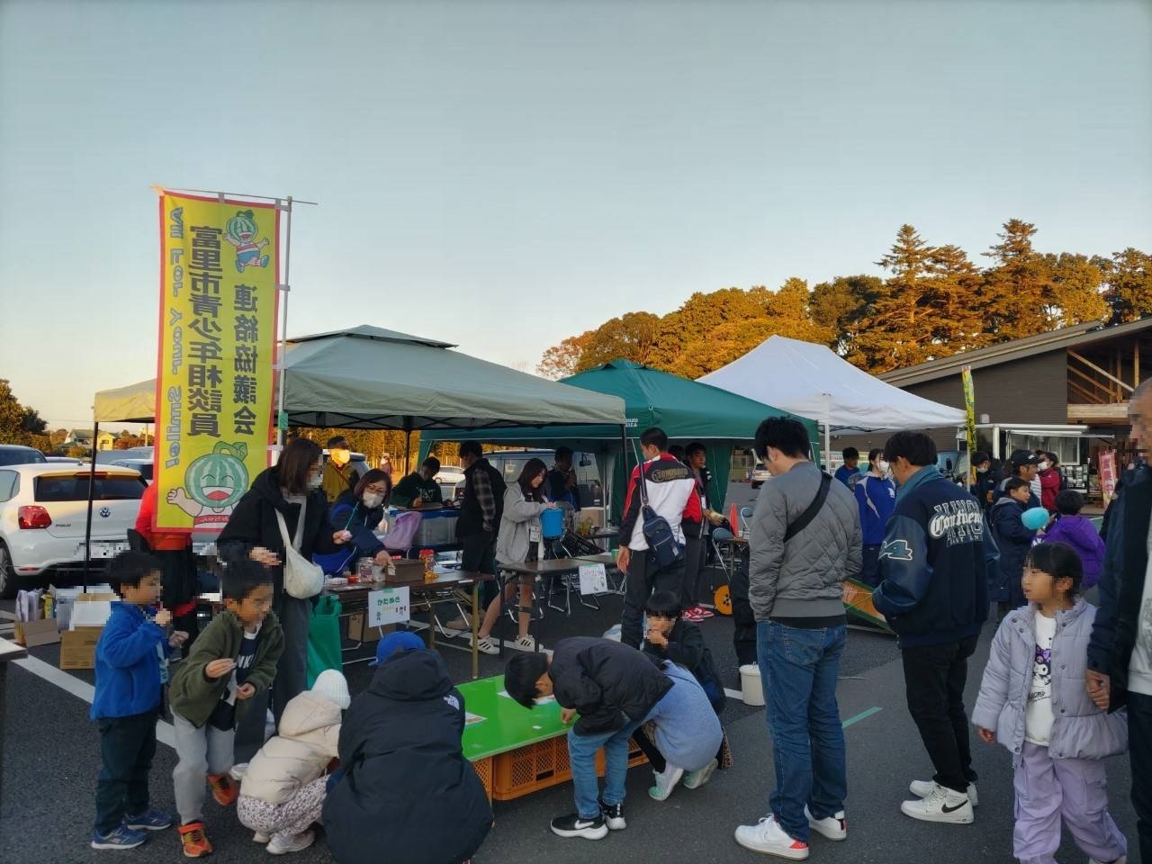 かたぬきの様子