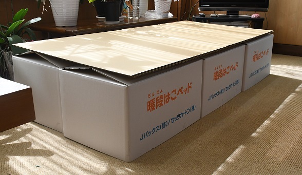 段ボールベッド