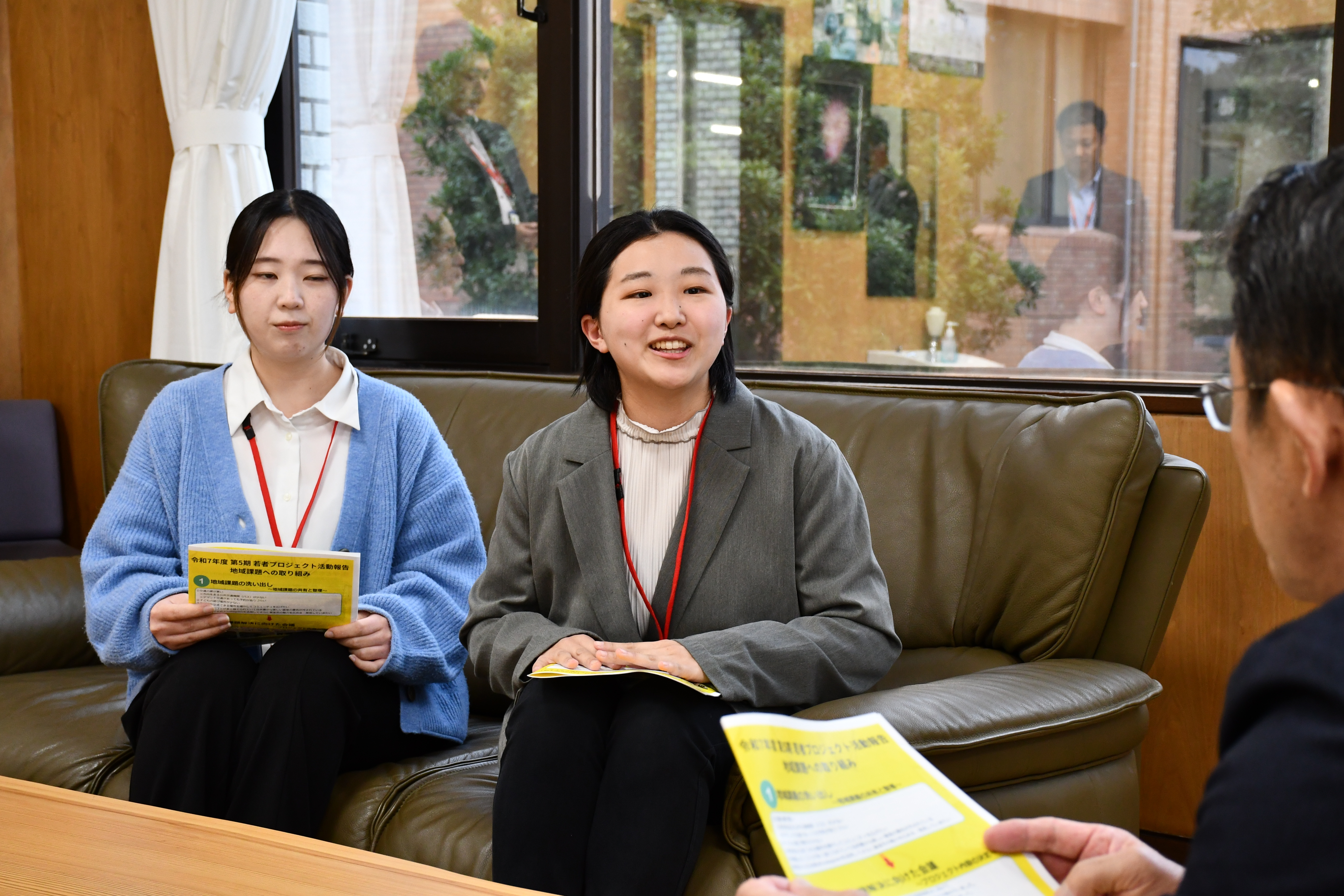 市長への報告会の写真3