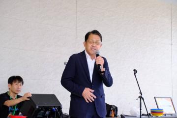 市長挨拶の写真