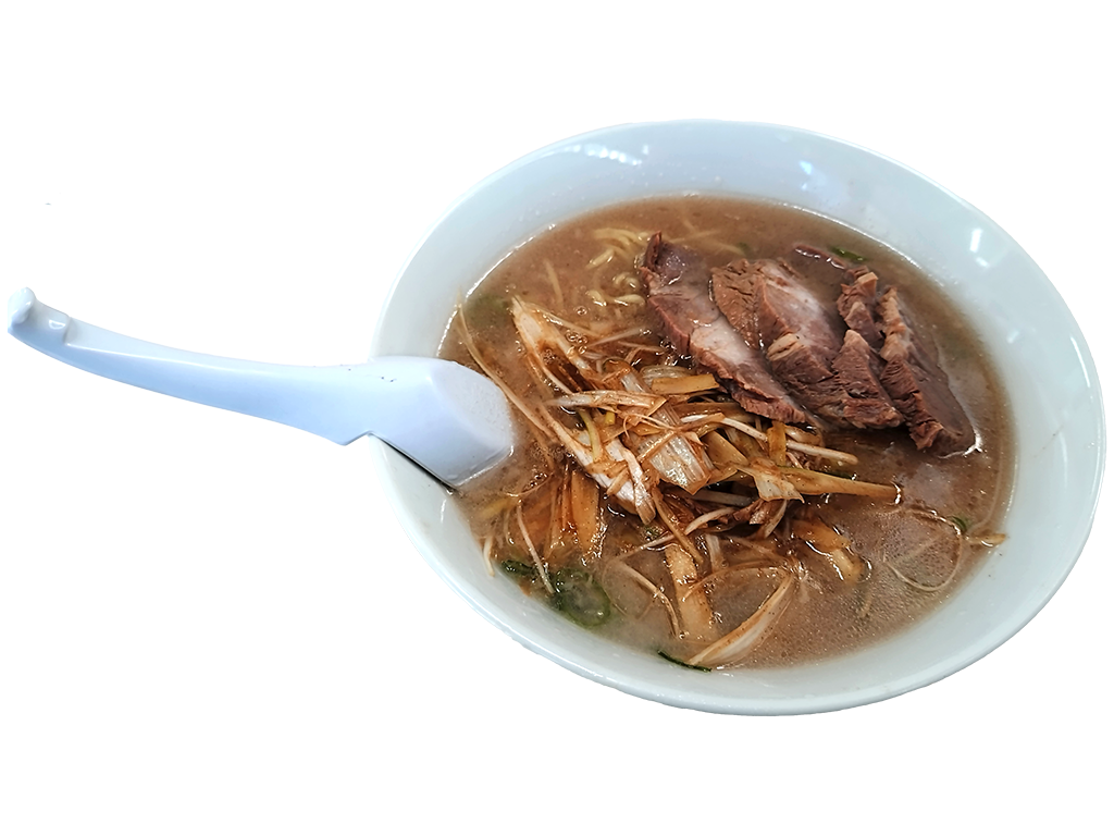 お店自慢の一杯：「ネギチャーシューメン」