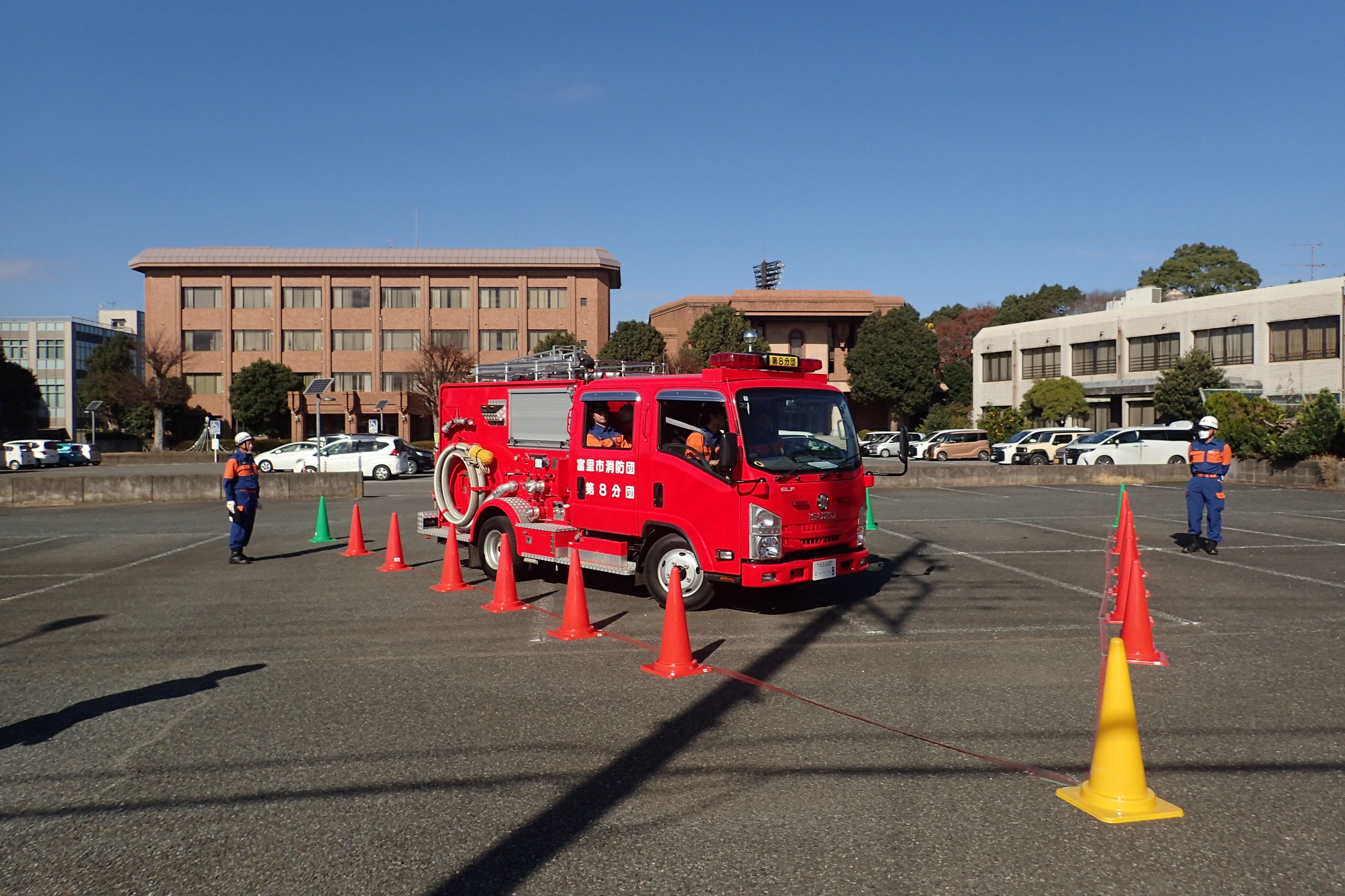 鋭角コース訓練