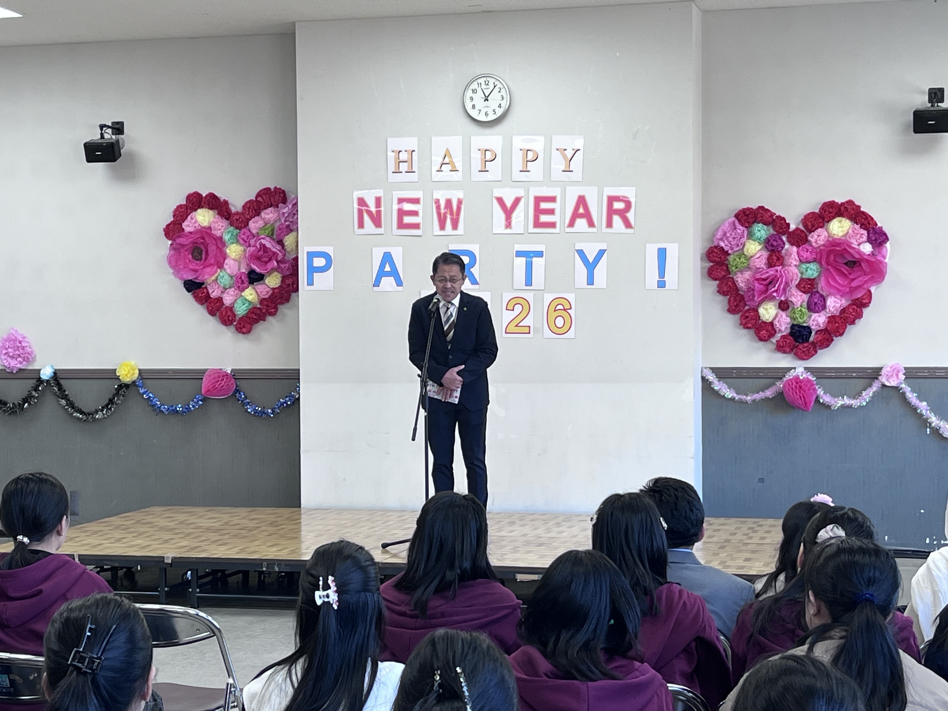 五十嵐市長が開会式で挨拶をしている写真