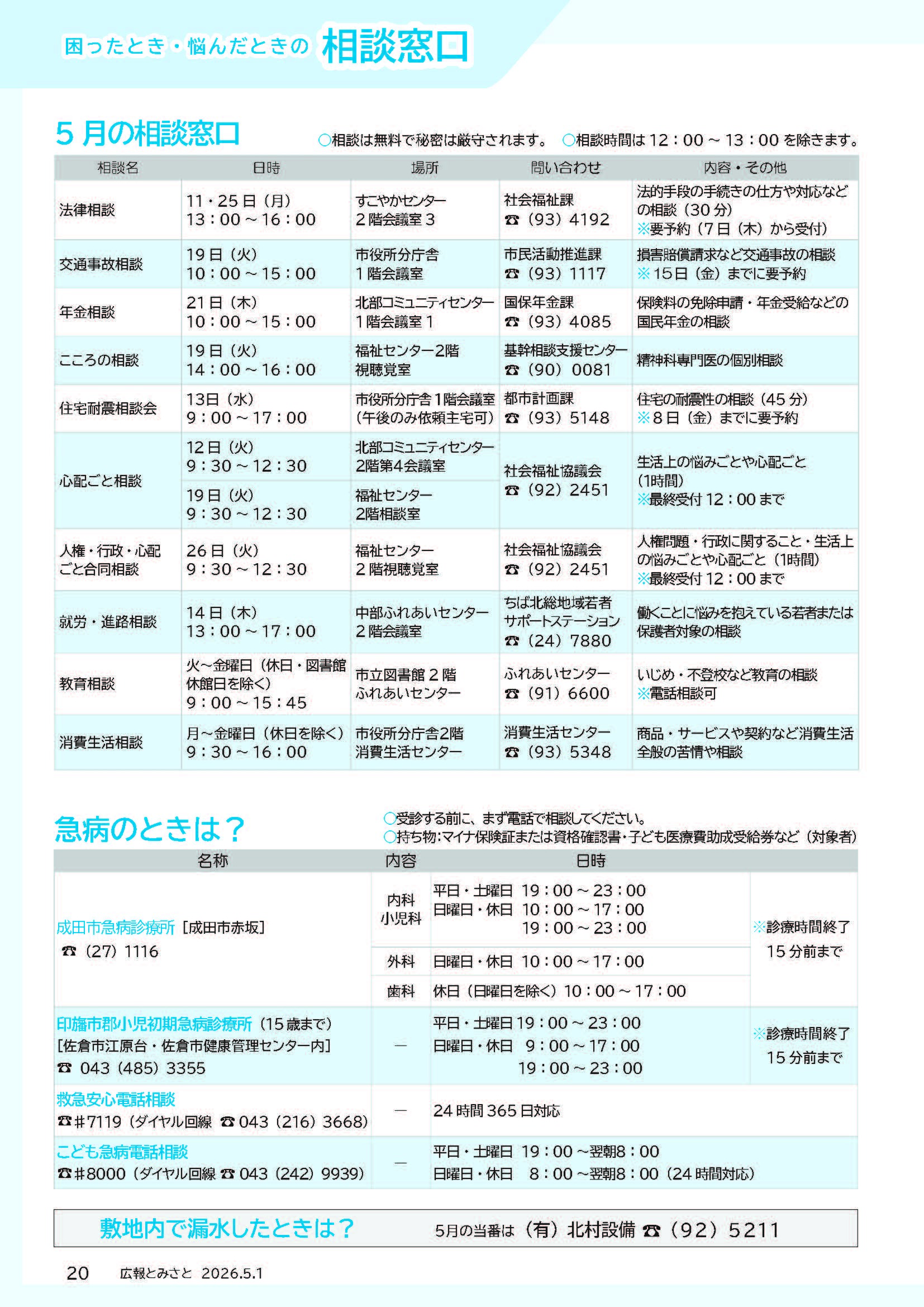 困ったとき・悩んだときの相談窓口pdf