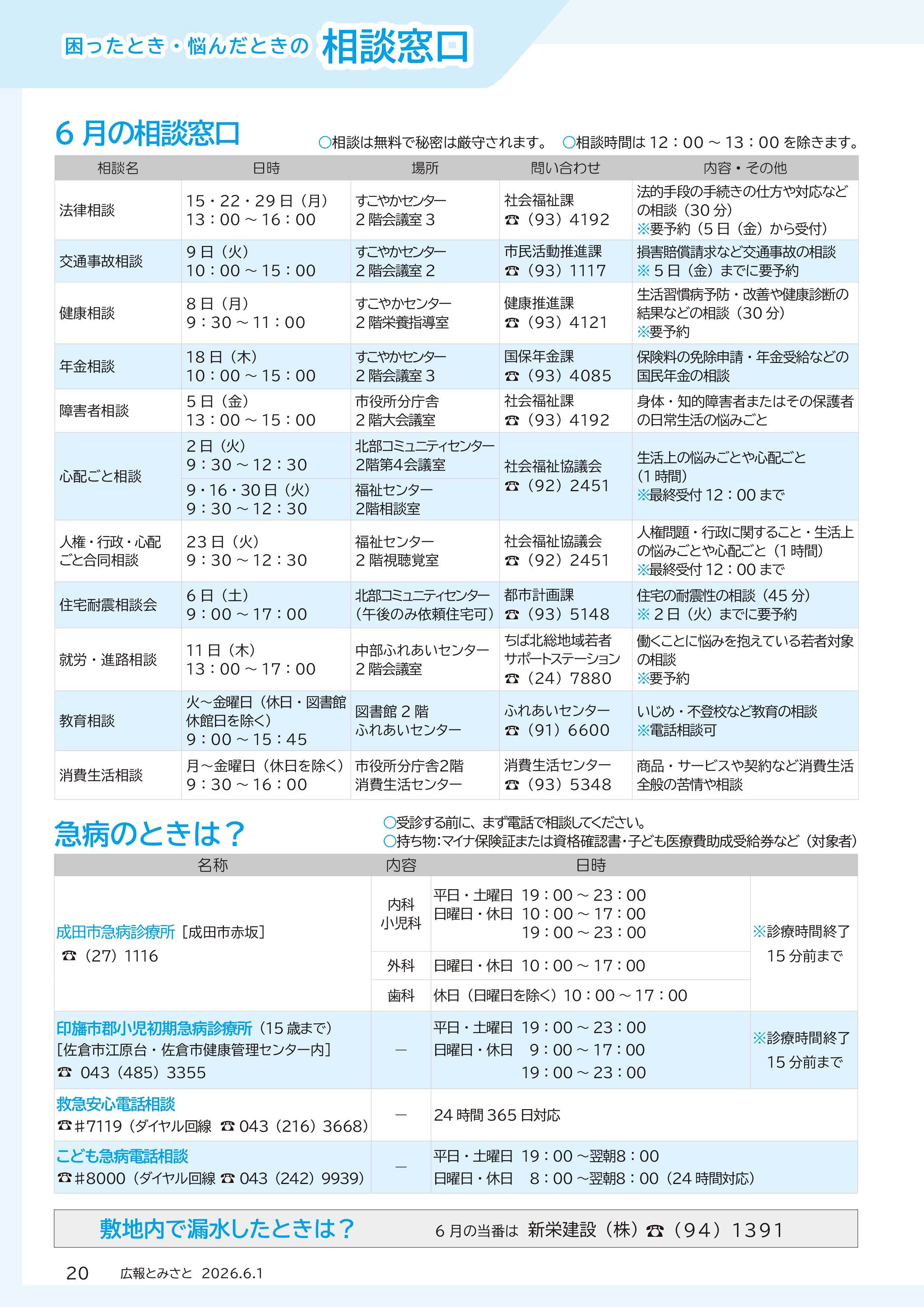 困ったとき・悩んだときの相談窓口pdf