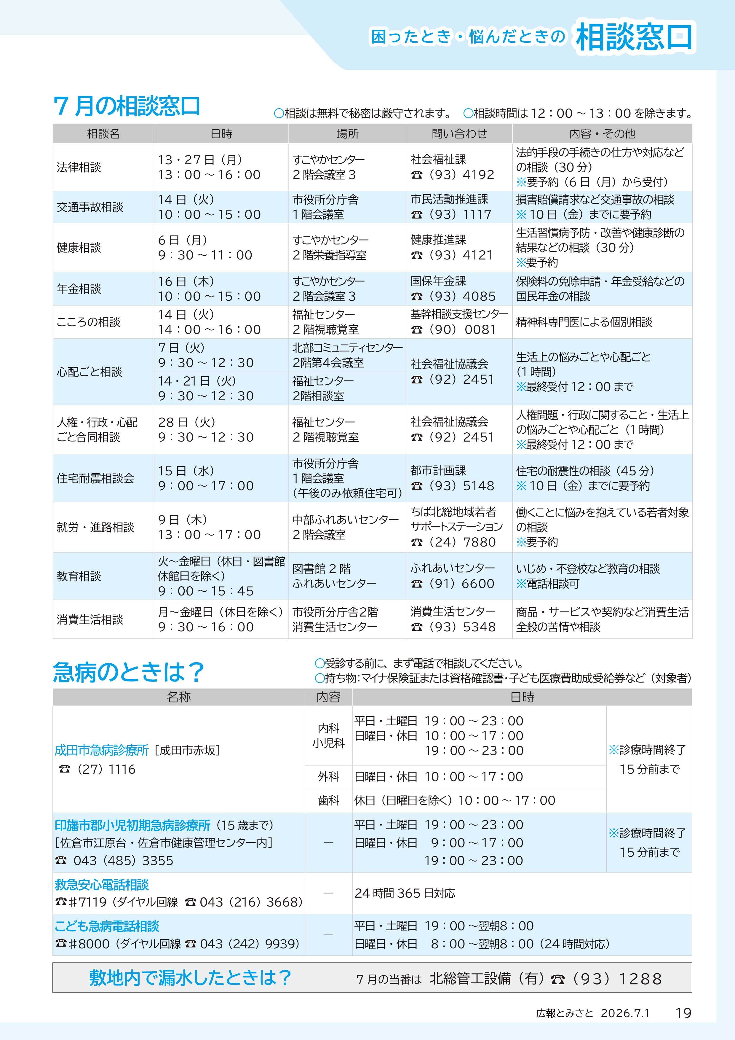 困ったとき・悩んだときの相談窓口pdf