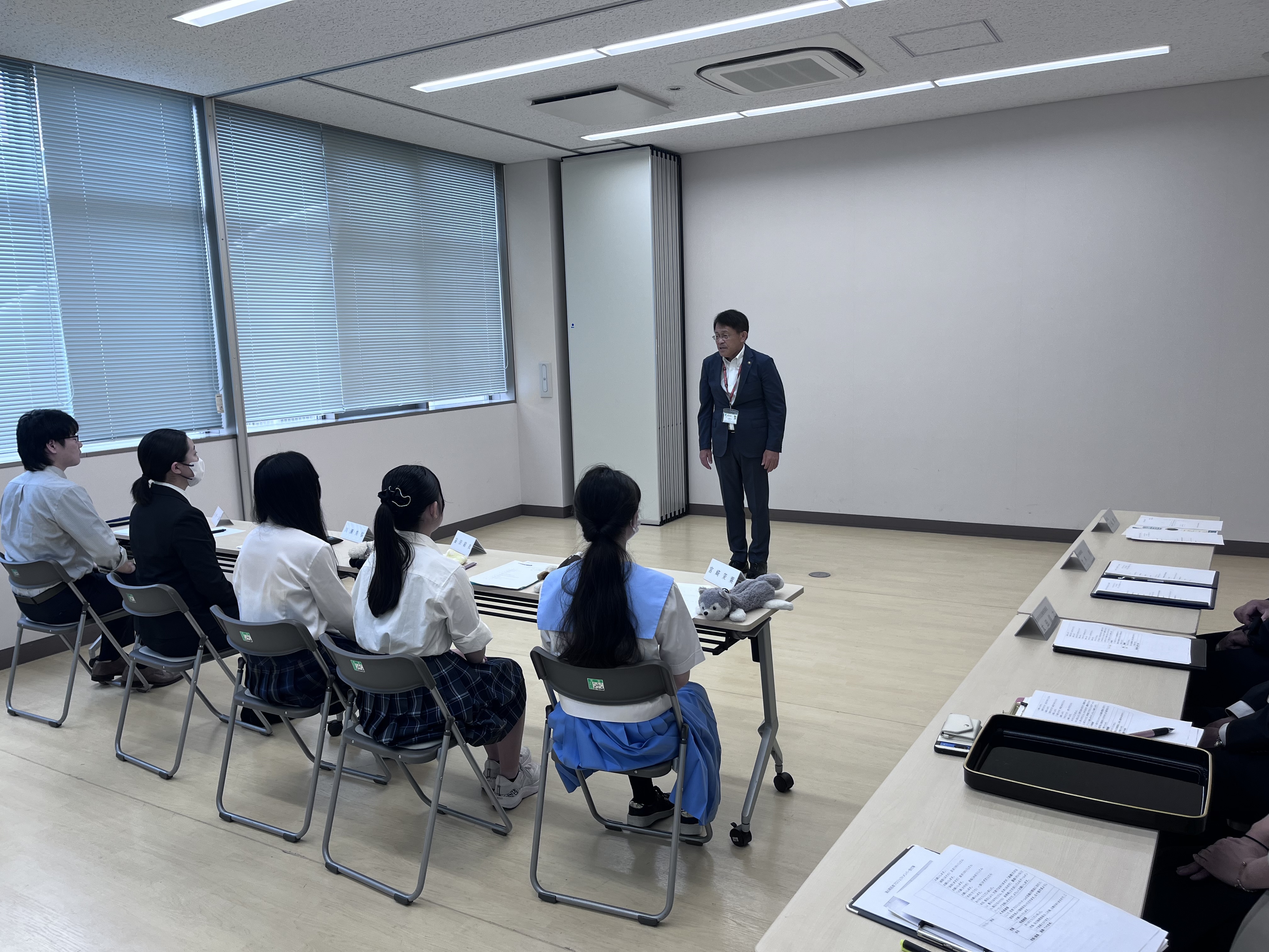五十嵐市長挨拶の様子