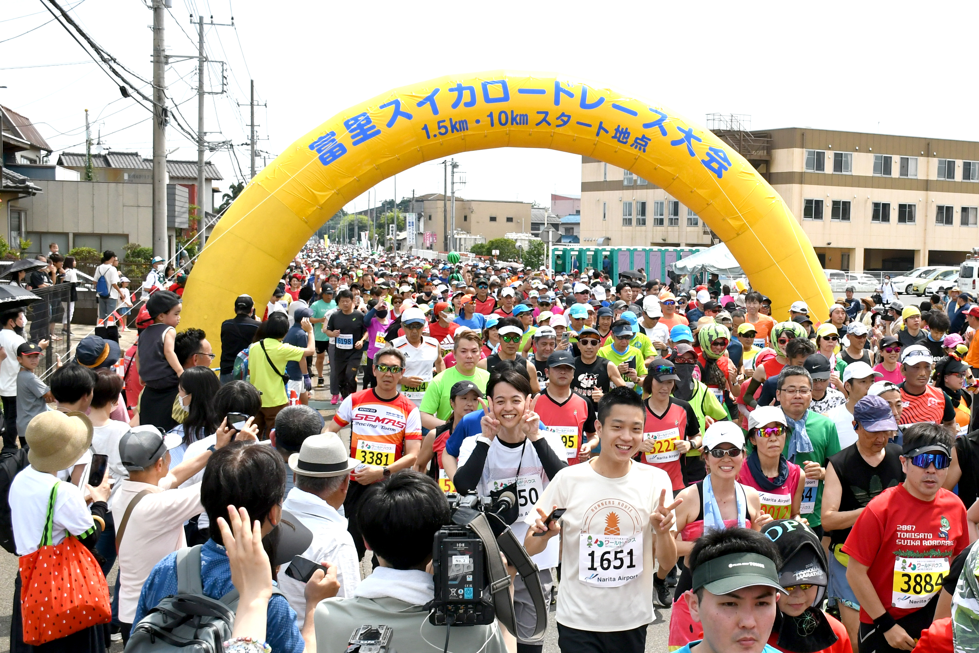 過去大会のスタート地点画像