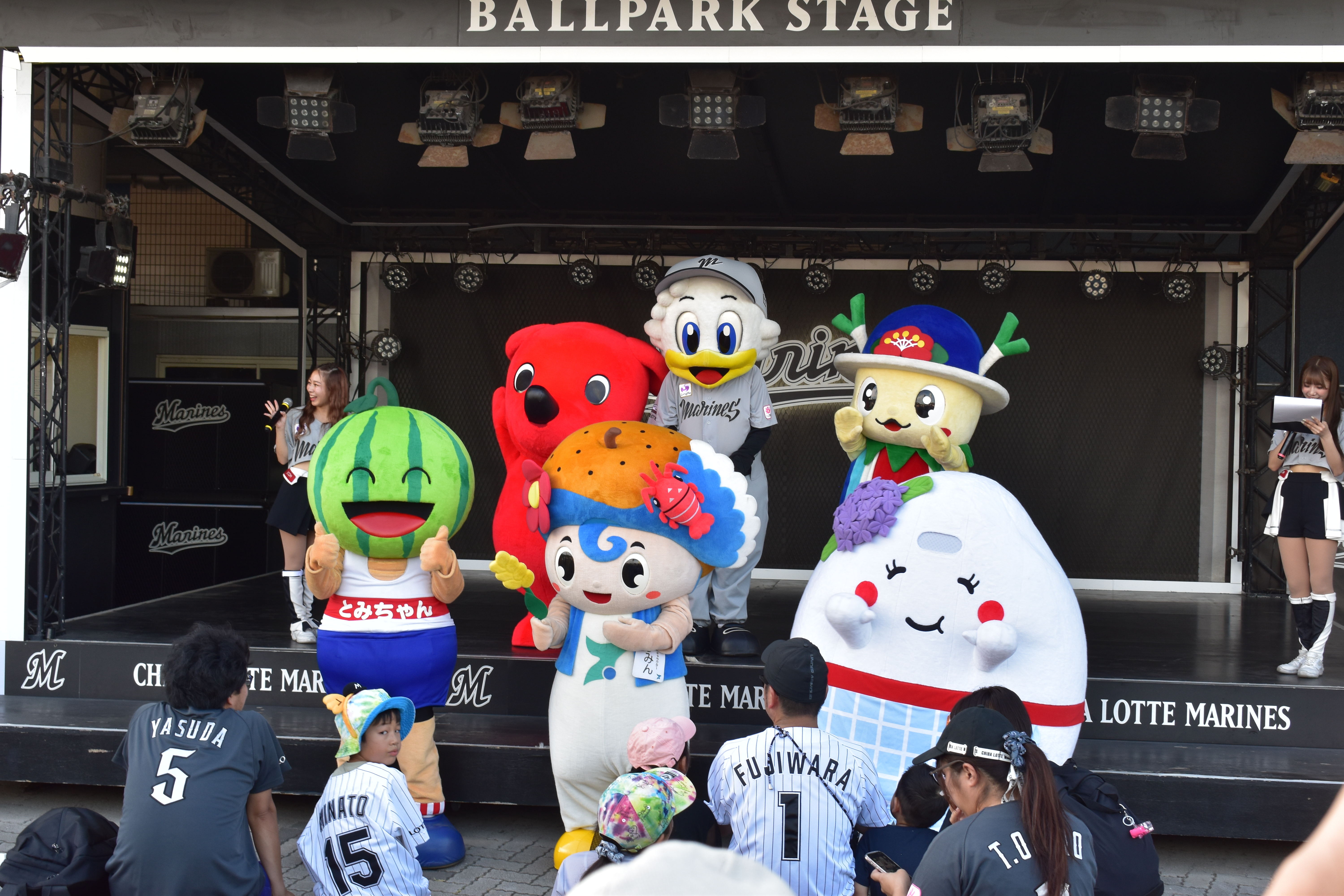 千葉ロッテマリーンズ主催イベントでの様子